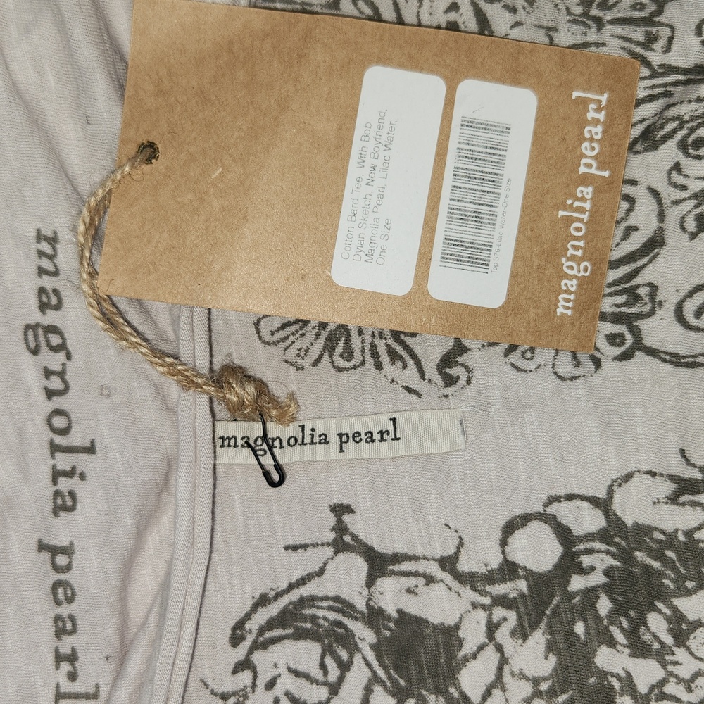 New Magnolia Pearl Bard T Bob Dylan Band Sketch Top 379 Lilac Water Tee T-Shirt - Picture 10 of 17